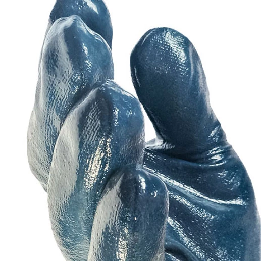 guantes nitrilo revestimiento dedos